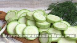 We marinate zucchini in Bulgarian style for the winter - crispy, sweet and sour and very tasty. Zucchini marinated in Bulgarian recipe.