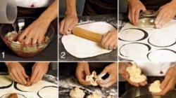 Ζουμερό σπιτικό khinkali στα γεωργιανά - μια νόστιμη συνταγή βήμα προς βήμα με φωτογραφίες για το πώς να μαγειρέψετε