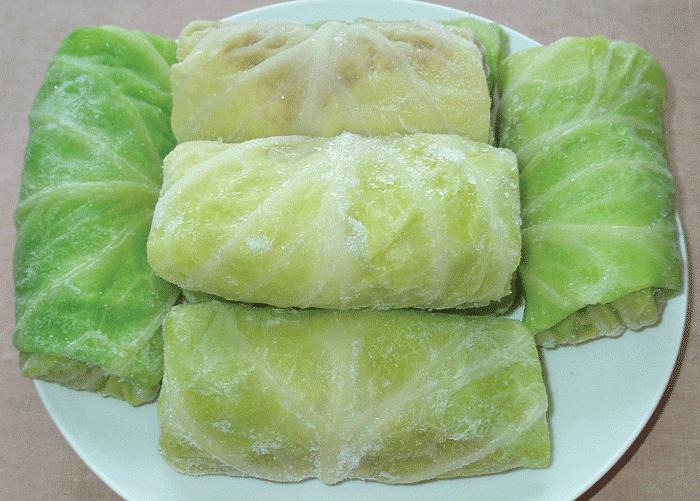 How to cook frozen cabbage rolls.  How to cook cabbage rolls?  Cooking technology.