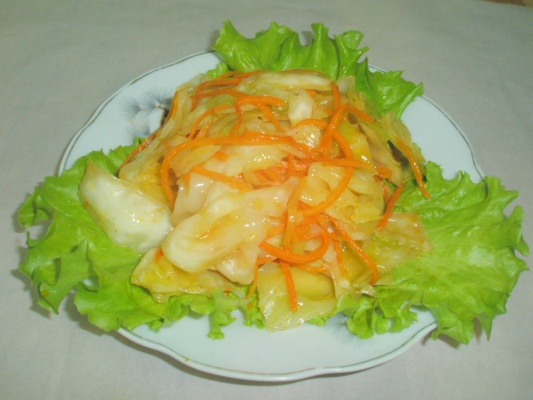 Рецепты из капусты белокочанной по корейски. Капуста по-корейски: вкуснейшие рецепты в домашних условиях. С раскаленным маслом как для корейской моркови.