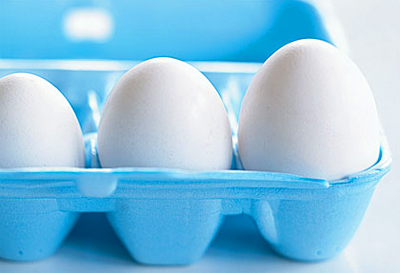 erecția ouălor crude