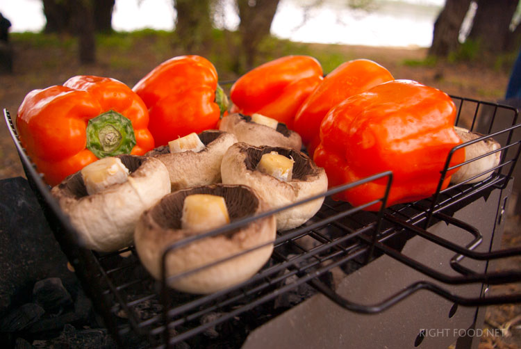 Овощи на барбекю. Овощи гриль на мангале — рецепт с фото. Печеные баклажаны в маринаде по-испански.